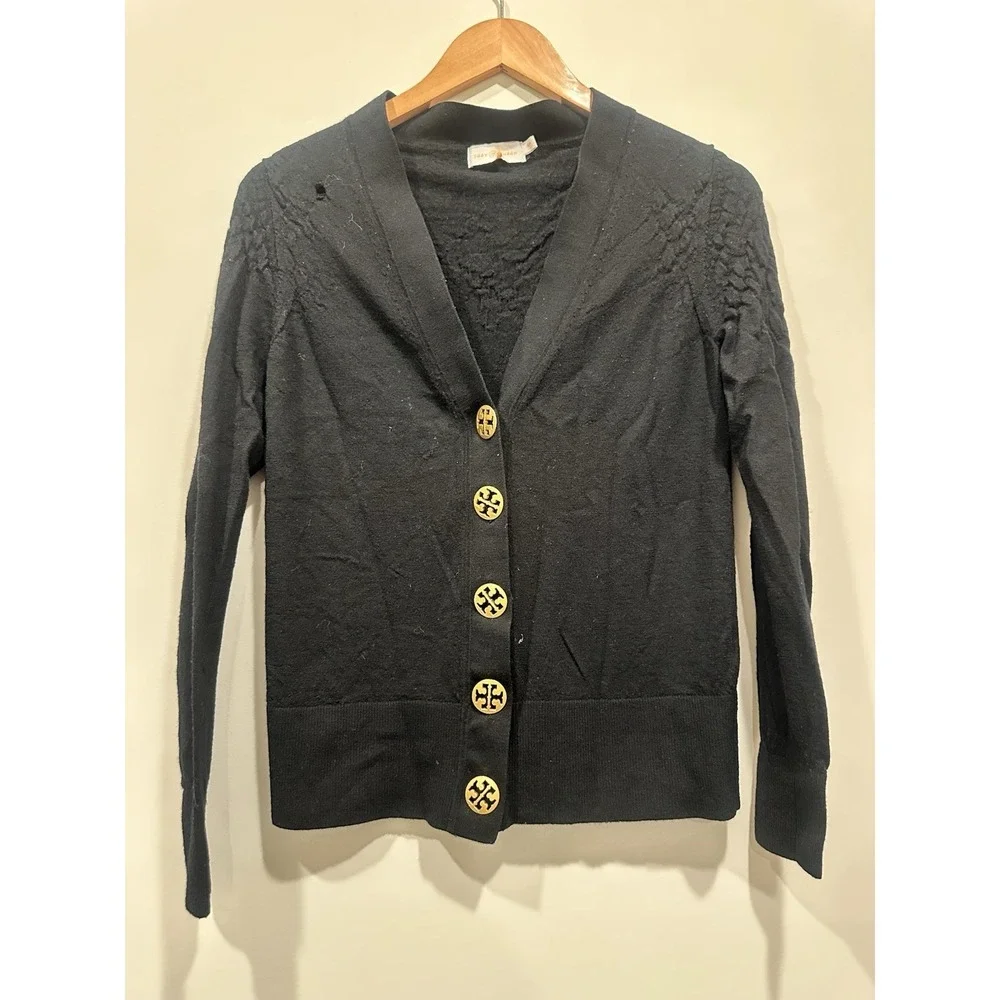 Tory Burch Damaged Sweater With Holes Small
